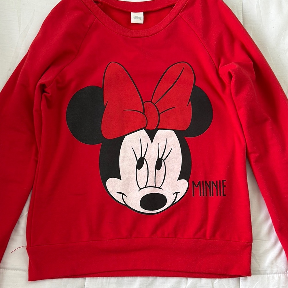Disney Minnie Mouse Red Sweatshirt